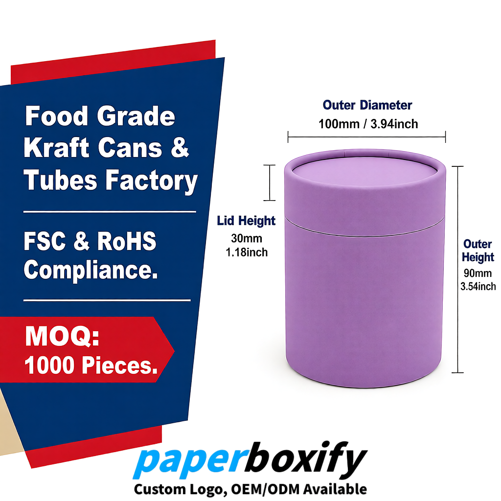 Mauve Paper Tubes 85x85x160/260, 100x100x90/190/300mm FSC/RoHS Certified Manufacturer Mauve Paper Tubes 85x85x160/260, 100x100x90/190/300mm FSC/RoHS Certified Manufacturer