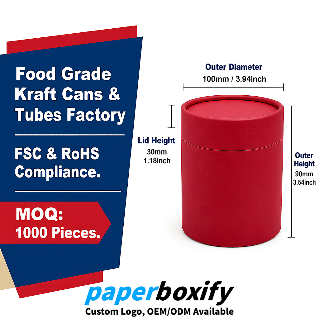 Scarlet Paper Tubes 85x85x160/260, 100x100x90/190/300mm FSC/RoHS Certified Manufacturer Scarlet Paper Tubes 85x85x160/260, 100x100x90/190/300mm FSC/RoHS Certified Manufacturer